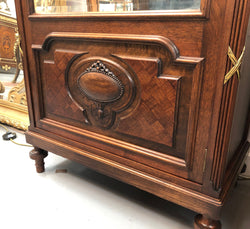 Superb French Oak Vitrine | Antique & Vintage | Moonee Ponds Antiques | Australia Wide Delivery