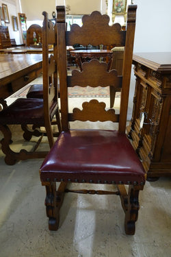 Set Of Six Solid French Provincial Dining chairs | Antique & Vintage | Moonee Ponds Antiques | Australia Wide Delivery