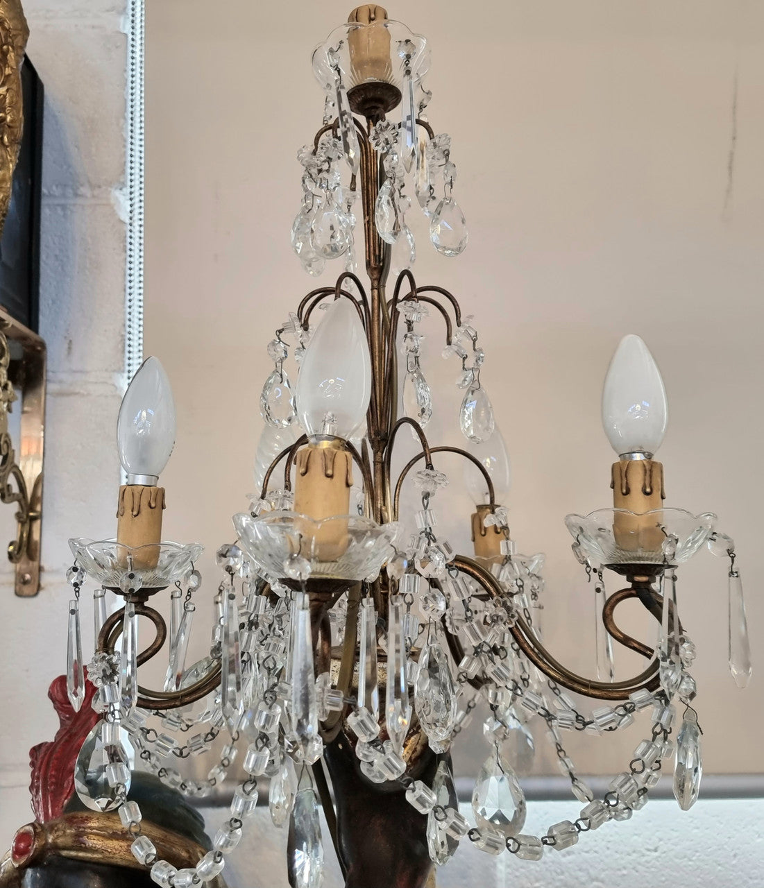19th Century Italian Wooden Blackamoor Lamp | Antique & Vintage | Moonee Ponds Antiques | Australia Wide Delivery
