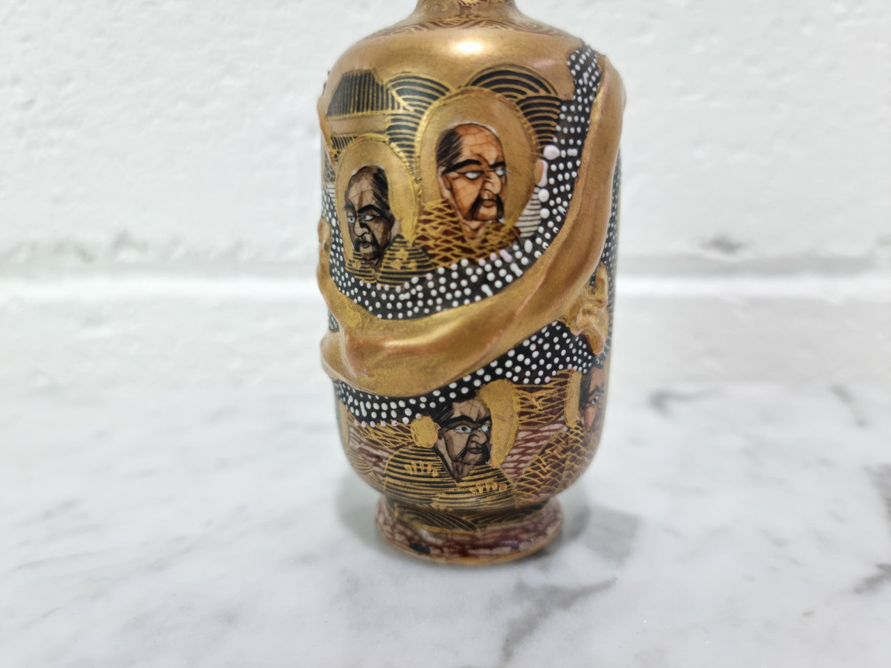 Antique Japanese Mini Satsuma Vase | Antique & Vintage | Moonee Ponds Antiques | Australia Wide Delivery