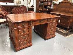 Fabulous French Antique Partners Desk | Antique & Vintage | Moonee Ponds Antiques | Australia Wide Delivery
