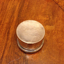 English Silver Trinket Box