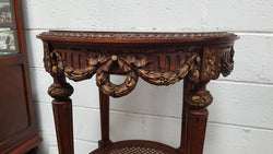 French Louis XVI Style Carved Two Tier Table | Antique & Vintage | Moonee Ponds Antiques | Australia Wide Delivery