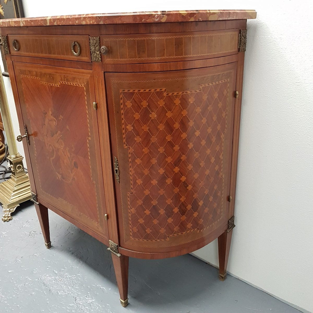 French Inlaid Cabinet