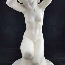 Large Art Deco Nude Figurine By Karl Tutter