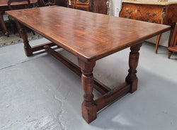 Lovely Vintage French Oak Farmhouse Table | Antique & Vintage | Moonee Ponds Antiques | Australia Wide Delivery