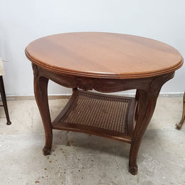 French Oak Coffee Table-3