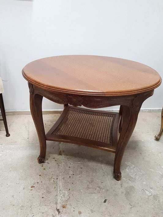 French Oak Coffee Table-3