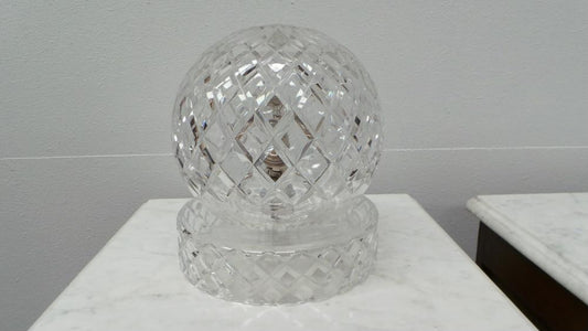 Antique Cut Glass Table Lamp