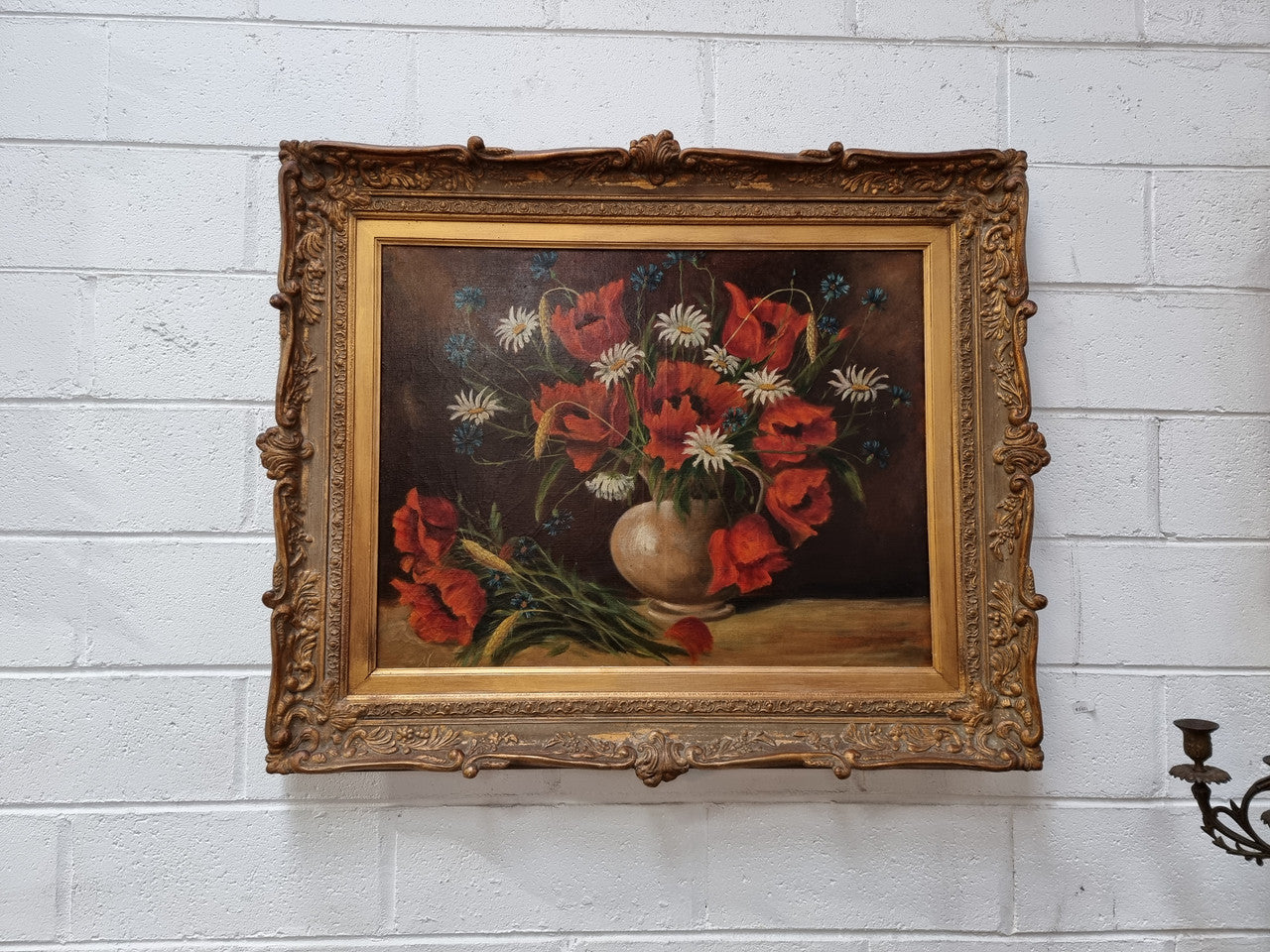 Beautiful Framed French Oil Painting | Antique & Vintage | Moonee Ponds Antiques | Australia Wide Delivery