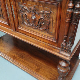 Antique 19th Century French Walnut Buffet