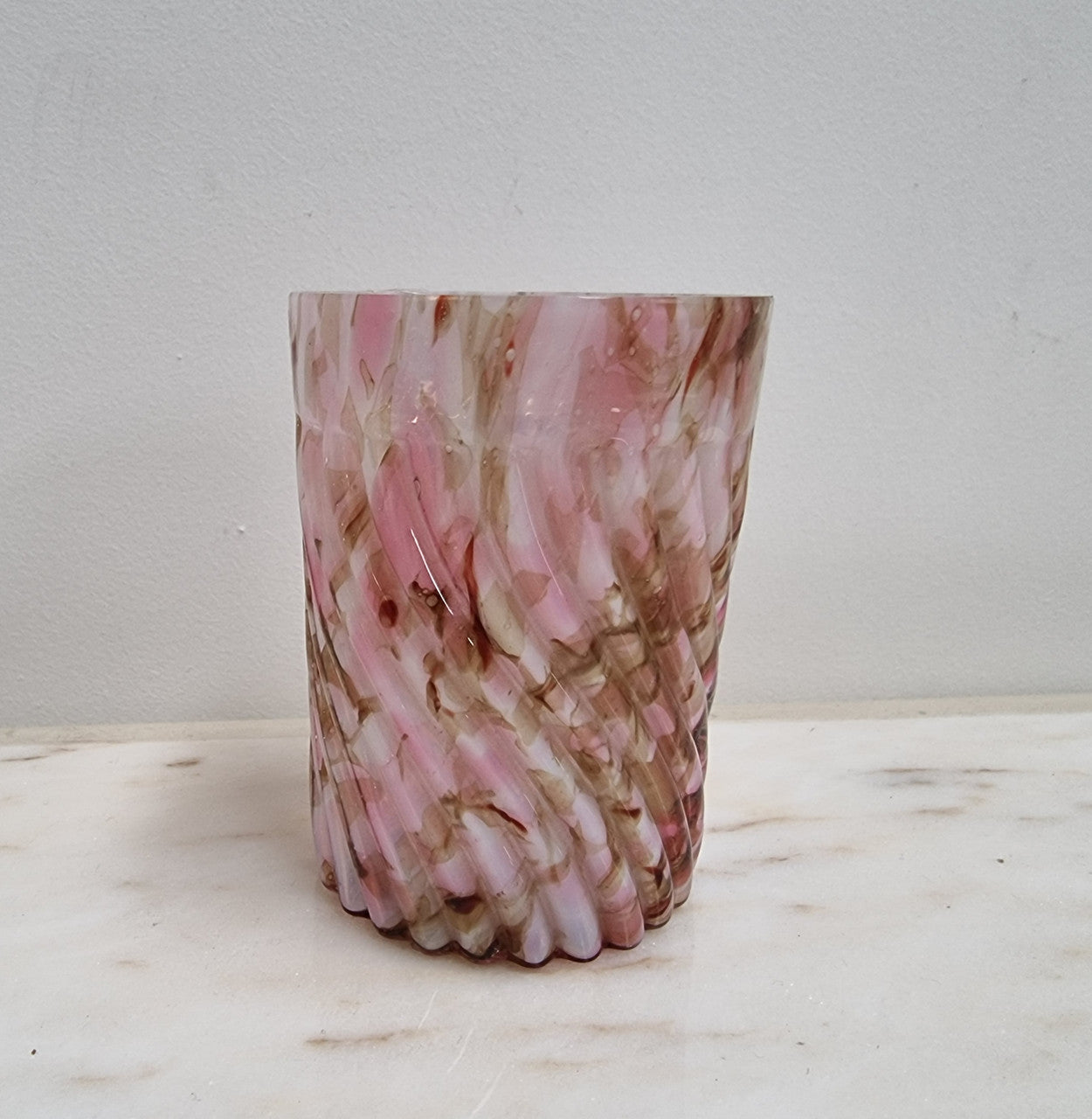 Antique End of Day Glass Cup