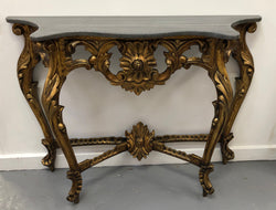 Antique French Louis XV Style Marble Top Console Table | Antique & Vintage | Moonee Ponds Antiques | Australia Wide Delivery