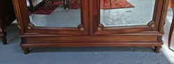 French Louis XVI Style Mirrored Two Door Armoire Wardrobe | Antique & Vintage | Moonee Ponds Antiques | Australia Wide Delivery