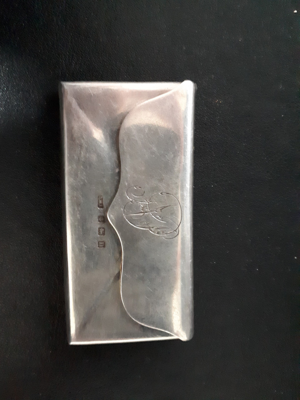 Antique Sterling Silver Envelope Stamp Case | Antique & Vintage | Moonee Ponds Antiques | Australia Wide Delivery