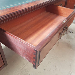 French Mahogany Partners Desk