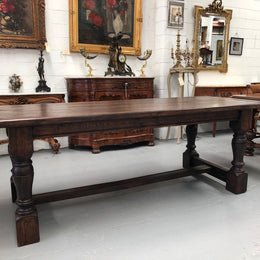 Vintage French Oak Farmhouse Table