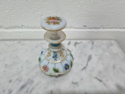 19th Century French Hand Painted & Gilded Opaline Glass Scent Bottle | Antique & Vintage | Moonee Ponds Antiques | Australia Wide Delivery