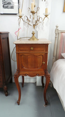 Pair of Louis XV Style Walnut Bedside Cabinets | Antique & Vintage | Moonee Ponds Antiques | Australia Wide Delivery
