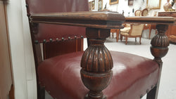 Tudor Style Desk Chair | Antique & Vintage | Moonee Ponds Antiques | Australia Wide Delivery