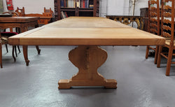 Stunning French Oak Farmhouse Table With Two Extension Leaves | Antique & Vintage | Moonee Ponds Antiques | Australia Wide Delivery