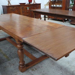 French Oak Dining Extension Table