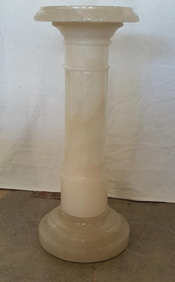 Vintage Italian Alabaster Pedestal | Antique & Vintage | Moonee Ponds Antiques | Australia Wide Delivery