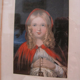 Baxter Red Riding Hood Print