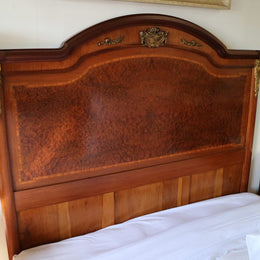 French Elm Queen Size Bed