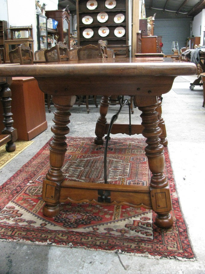 Lovely French Walnut Table -Desk