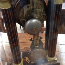 French Portico Clock