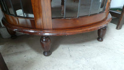 Rare Australian Blackwood Crystal Cabinet | Antique & Vintage | Moonee Ponds Antiques | Australia Wide Delivery