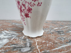 Pretty Pink & White Royal Albert "Paradise" Vase | Antique & Vintage | Moonee Ponds Antiques | Australia Wide Delivery