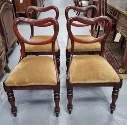Mahogany Victorian Dining Chairs | Antique & Vintage | Moonee Ponds Antiques | Australia Wide Delivery