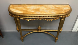 French Antique Early 19th Century Gilt & Marble Top Console Table | Antique & Vintage | Moonee Ponds Antiques | Australia Wide Delivery