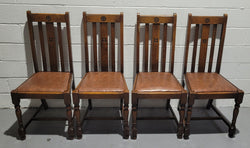 Fabulous Small Oak Extension Table & Four Dinning Chairs | Antique & Vintage | Moonee Ponds Antiques | Australia Wide Delivery