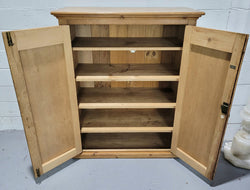 Lovely Victorian Pine Shield Cupboard | Antique & Vintage | Moonee Ponds Antiques | Australia Wide Delivery