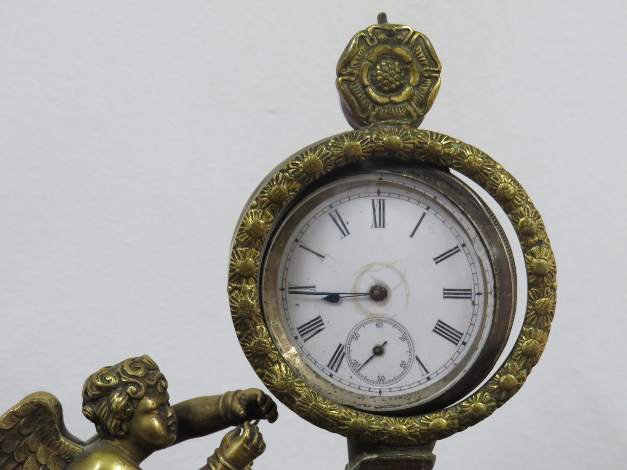 Rare Victorian Bronze Gilt Fob Watch Stand | Antique & Vintage | Moonee Ponds Antiques | Australia Wide Delivery
