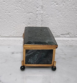 Charming 19th Century French Agate Casket | Antique & Vintage | Moonee Ponds Antiques | Australia Wide Delivery