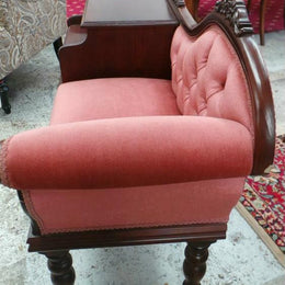 Vintage Telephone Seat and Table