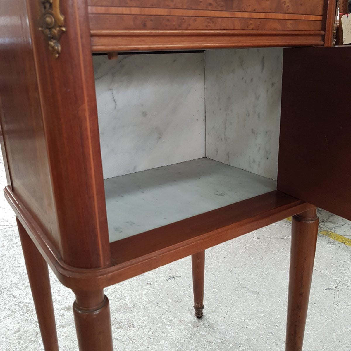 French Louis XVI Style Bedside Cabinet