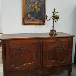 French Oak Two Door Sideboard