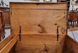 Late Victorian Pine Blanket Box Trunk | Antique & Vintage | Moonee Ponds Antiques | Australia Wide Delivery