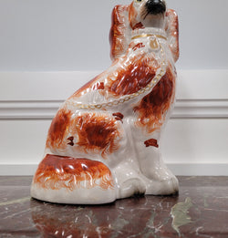 Antique Staffordshire Dog Statue | Antique & Vintage | Moonee Ponds Antiques | Australia Wide Delivery