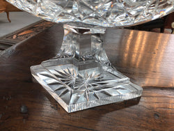 Beautiful Cut Crystal Bowl | Antique & Vintage | Moonee Ponds Antiques | Australia Wide Delivery