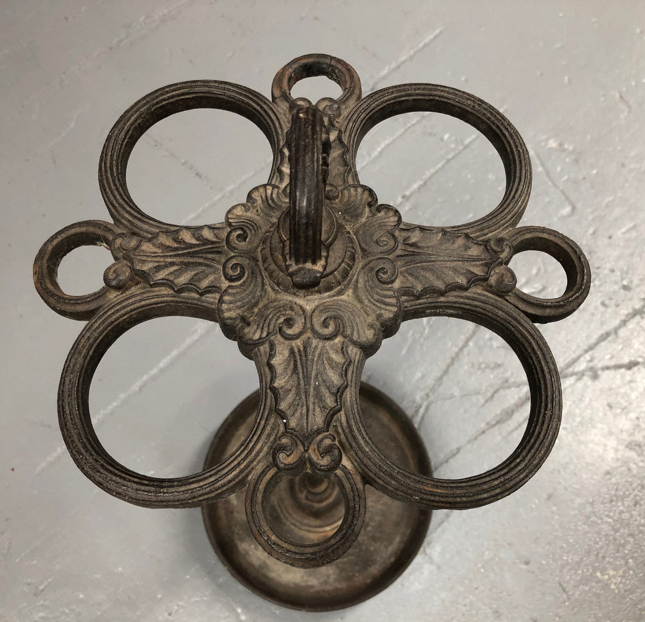 Fabulous  French Iron umbrella stand