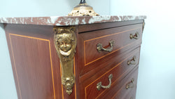 French Louis XV Style Mahogany Seven Drawer Semainier | Antique & Vintage | Moonee Ponds Antiques | Australia Wide Delivery
