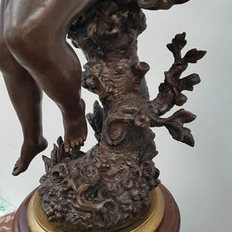 Monumental French Gilt & Rouge Marble Clock