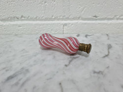 19th Century Pink & White Nailsea Glass Miniature Scent Bottle | Antique & Vintage | Moonee Ponds Antiques | Australia Wide Delivery