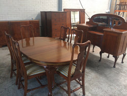 Clearance Australian Blackwood Dining Suite | Antique & Vintage | Moonee Ponds Antiques | Australia Wide Delivery